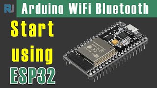 How to use ESP32 WiFi and Bluetooth with Arduino IDE full details with examples and code [upl. by Aerdnael]