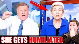 Joe Kernen LIGHTS UP Elizabeth Warren during humiliating live interview [upl. by Nally]