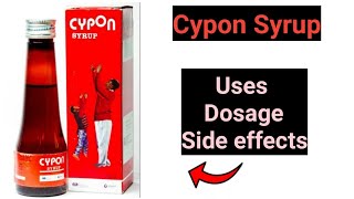 Cypon Syrup  Cyproheptadine HCL Tricholine citrate and sorbitol syrup [upl. by Nywra]