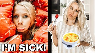 OH NO PRESLEE is SiCK  Large Family Vlog [upl. by Sharia]