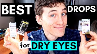 Best Dry Eye Drops  My Top 3 Artificial Tears Eye Drops [upl. by Vedette872]