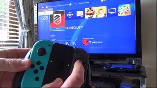 How to use Nintendo Switch Controllers on PS4 long version [upl. by Hoopes750]