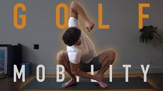 25 Minute Golf Mobility Routine FOLLOW ALONG [upl. by Allis957]