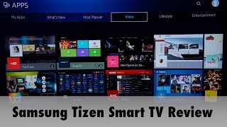 Samsung 2016 Tizen Smart TV System Review [upl. by Emmaline416]