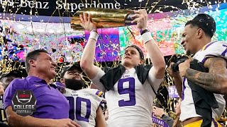 Clemson vs LSU CFP National Championship  College Football Highlights [upl. by Bascio213]