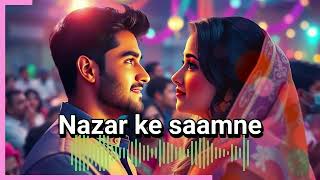 Nazar ke saamne jigar ke paas  COVER SONG BY AI [upl. by Charleton]