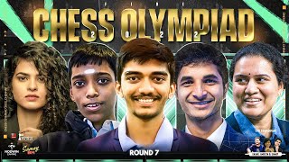 FIDE Chess Olympiad 2022 Day 7 [upl. by Riem]