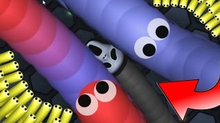 WORLD RECORD 6000000 MASS SLITHERIO HACK  New Mods Slitherio Invisible Scary Skin Gameplay [upl. by Nikolaos466]