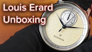 UNBOXING The Massena  Louis Erard [upl. by Iaw]