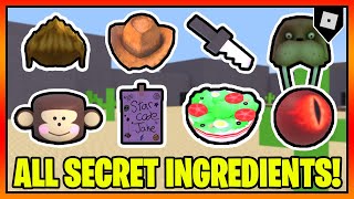 How to get ALL SECRET INGREDIENTS in WACKY WIZARDS 🧙  Roblox [upl. by Oetomit]