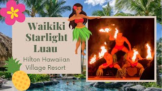 Waikiki Starlight Luau Hilton Hawaiian Village [upl. by Anaic251]