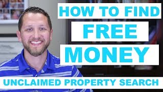 🤑 HOW TO FIND FREE MONEY Unclaimed Property Search 🤑 [upl. by Nylodnarb898]