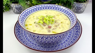 KäseLauchSuppe mit Hackfleisch [upl. by Ziguard]