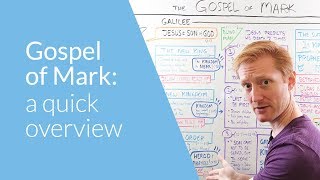 Gospel of Mark a Quick Overview  Whiteboard Bible Study [upl. by Condon]