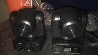 XPCLEOYZ 60W Moving Head Light [upl. by Uzziel]