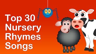 TOP 30 NURSERY RHYMES SONGS  Compilation  Nursery Rhymes TV  English Songs For Kids [upl. by Eseerahs]