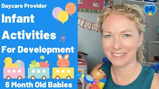 Infant Activities For Development Fun Ideas For 6 Month Olds [upl. by Naahs]