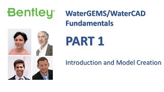 WaterGEMSWaterCAD Fundamentals Part 1 Introduction and Model Creation [upl. by Jepson]