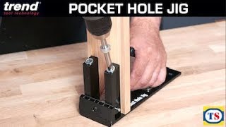 How To Use The Trend Pocket Hole Jig  Toolstation [upl. by Valenka]