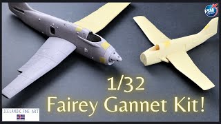 132 Fairey Gannet AEW3 Kit Coming Soon [upl. by Sethrida]