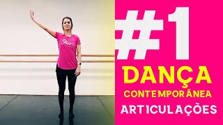 AULA DE DANÇA CONTEMPORÂNEA  TEMA ARTICULAÇÕES [upl. by Edette555]