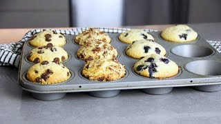 EASY MUFFIN RECIPE  Muffin Base Recipe [upl. by Sayre]