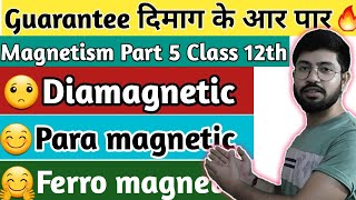 Magnetism04 Diamagnetism Paramagnetism amp Ferromagnetism material What is diamagnetic Paramagnetic [upl. by Nylyoj61]