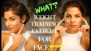 7 FACE EXERCISES TO LOSE CHEEK FAT 2018 FACE WEIGHT TRAINING METHOD [upl. by Oimetra645]