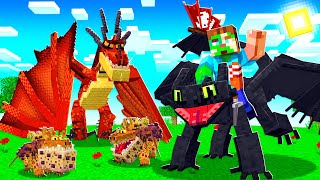 HOW TO TRAIN YOUR DRAGON MINECRAFT MOVIE [upl. by Egap]