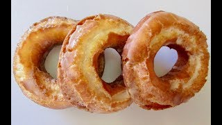 CAKE DOUGHNUTS  OldFashioned STYLE  DIY Demonstration [upl. by Arramahs]