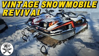 Will this ABANDONED Snowmobile RUN amp RIDE Again  How to Make an Old Sled Reliable [upl. by Holofernes289]