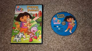 Opening To Dora The Explorer Puppy Power 2007 DVD [upl. by Cerelly]