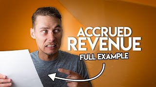 Accrued Revenue MADE EASY  Adjusting Entries [upl. by Demahom988]