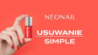 NEONAIL  Usuwanie hybrydy 3w1 SIMPLE [upl. by Eda]