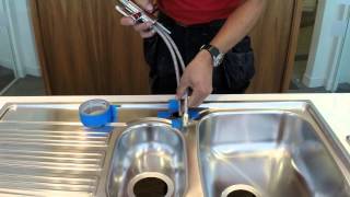 Fit Franke First  Installing a Franke Kitchen Tap [upl. by Skerl]