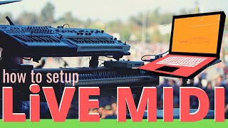 MIDI Setup for Live Stage Performance  MOST DETAILED VIDEO EVER [upl. by Bigg]