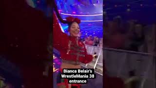 Bianca Belair’s WrestleMania 38 entrance Short [upl. by Wendy132]