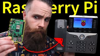 the Raspberry Pi PHONE SYSTEM 3CX PBX at home [upl. by Hannavahs]