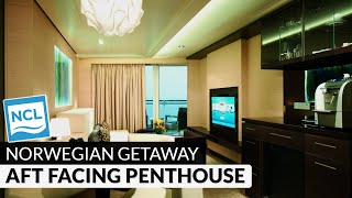 Norwegian Getaway  Haven AftFacing Penthouse Full Tour amp Review 4K  Category H7 [upl. by Aneral326]