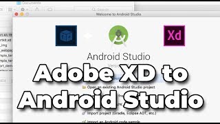 Your First Adobe XD to Android Studio Mobile App [upl. by Vanden717]