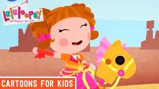 Horse Play  Lalaloopsy Clip  Cartoons for Kids [upl. by Nikal674]