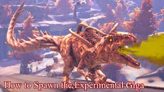 How to SPAWN the Experimental Giga in Genesis Part 2 Console amp PC [upl. by Phillida]