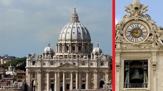 St Peter Basilica ROME  All Bells Full Peal PLENUM [upl. by Ydisahc]