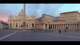 Bernini St Peter’s Square Piazza San Pietro Vatican City [upl. by Noremak112]