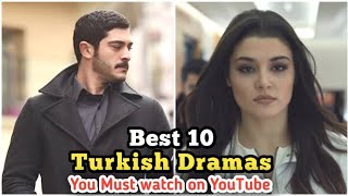 Best 10 Turkish Series With English Subtitles On YouTube [upl. by Grove]