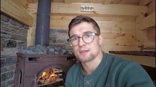 Starting a Wood Burning Sauna [upl. by Drisko]