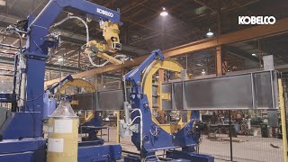 ARCMAN™ Structural Steel Welding Robot System with FCAW Seismic Application [upl. by Chema814]