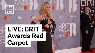 BRIT Awards Red Carpet 2022  LIVE [upl. by Melony]