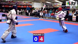 World Championships Germany 2019 Final Sparring Male 63kg USABLR [upl. by Anieral883]