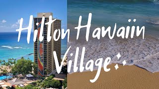 Hilton Hawaiian Village Waikiki Room Tour [upl. by Zinnes345]